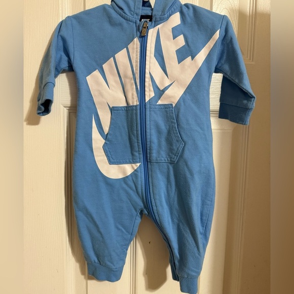 Nike Hooded Romper - Picture 1 of 9